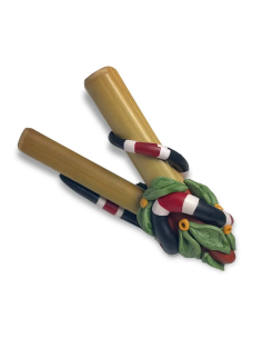 Kuripe en bambou – Serpent