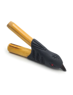 Kuripe en bambou – Oiseau noir