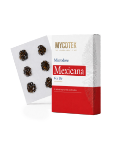 Pack microdosage Mexicana – Mycotek, 6 × 1 g
