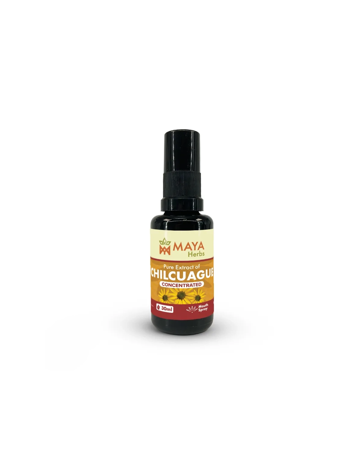 Extrait de chilcuague (Heliopsis longipes), spray concentré, 30 ml – flacon avec bouchon spray
