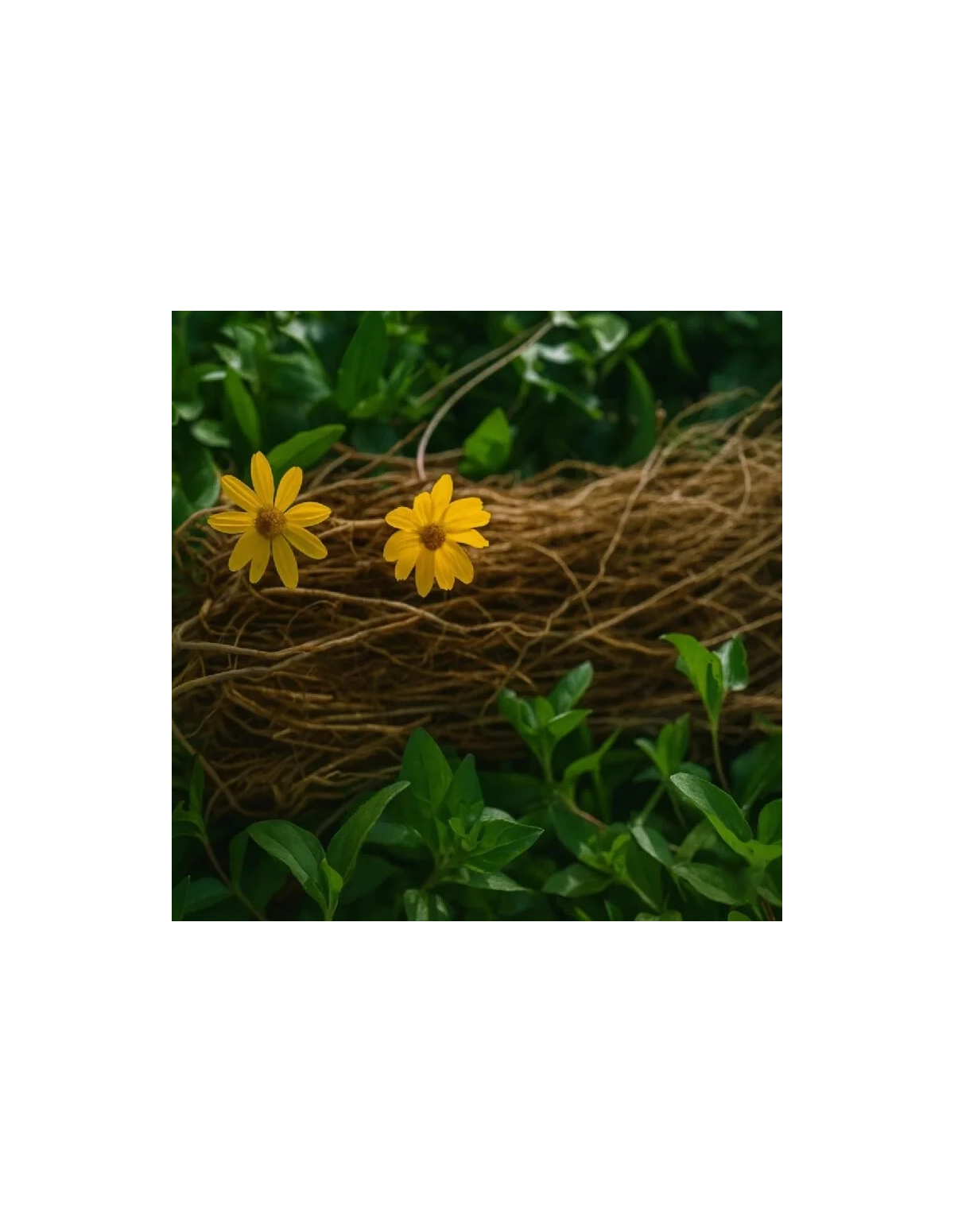 Extrait de chilcuague (Heliopsis longipes), spray concentré, 30 ml – illustration : fleurs et racines