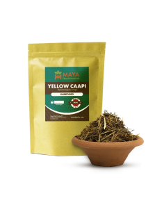 Ayahuasca jaune (Banisteriopsis caapi) – liane broyée du...