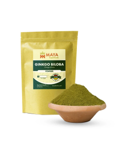 Ginkgo (Ginkgo biloba) – feuille en poudre de Chine, 100 g