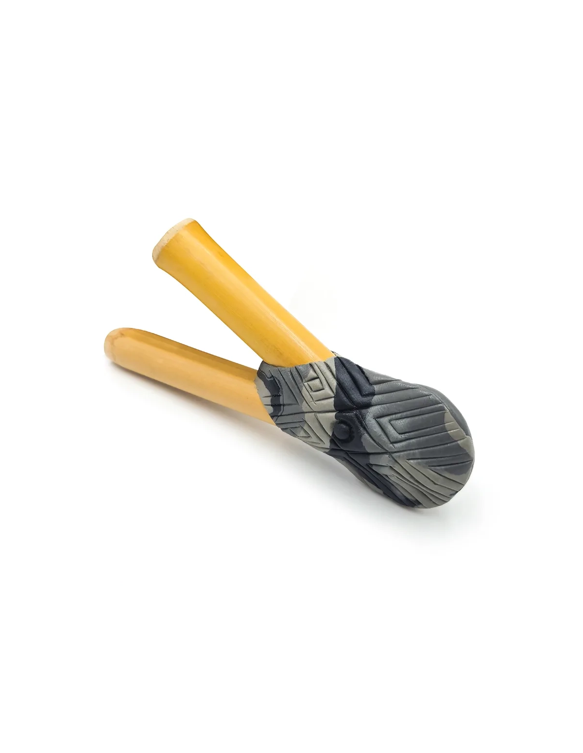 Kuripe en bambou – Hare Haux – version grise, vue d’ensemble
