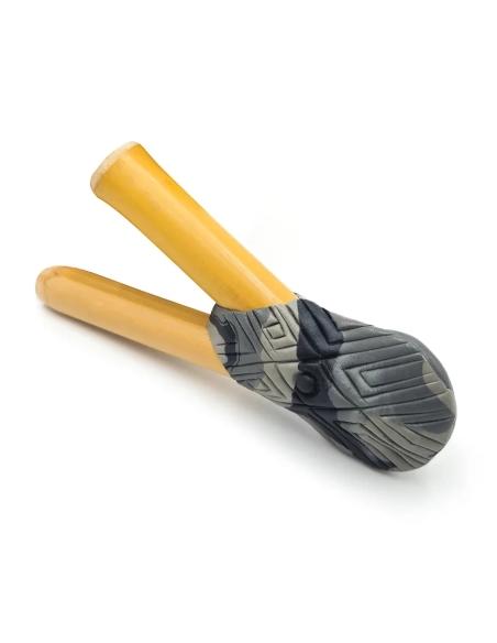 Kuripe en bambou – Hare Haux – version grise, vue d’ensemble
