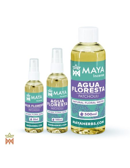 Eau florale de patchouli – Agua Floresta, Pogostemon cablin – flacons de 50, 100 et 500 ml