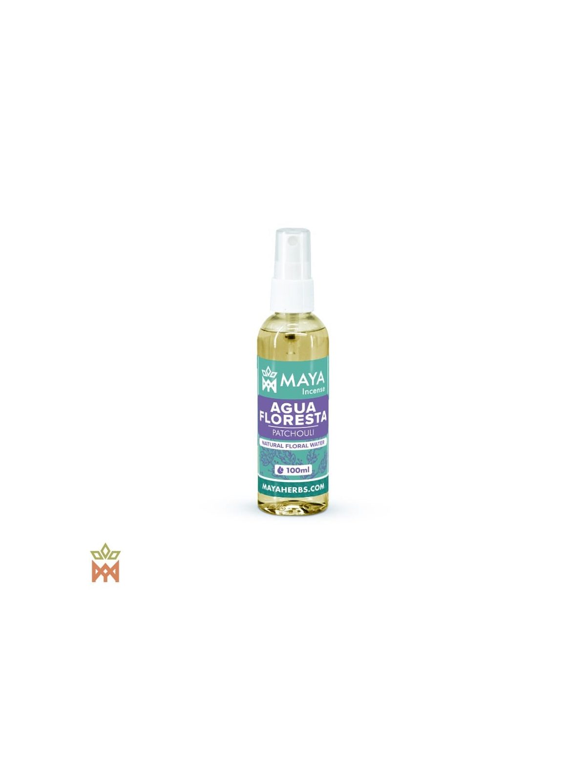 Eau florale de patchouli – Agua Floresta, Pogostemon cablin – vaporisateur de 100 ml