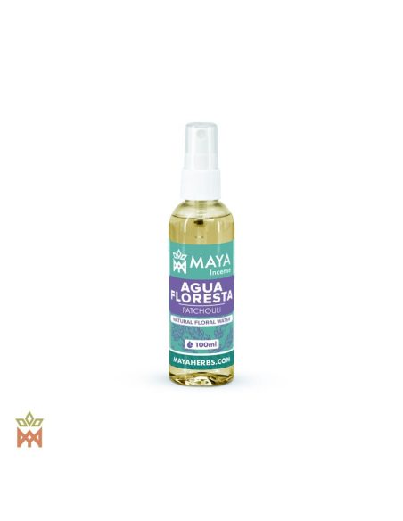 Eau florale de patchouli – Agua Floresta, Pogostemon cablin – vaporisateur de 100 ml