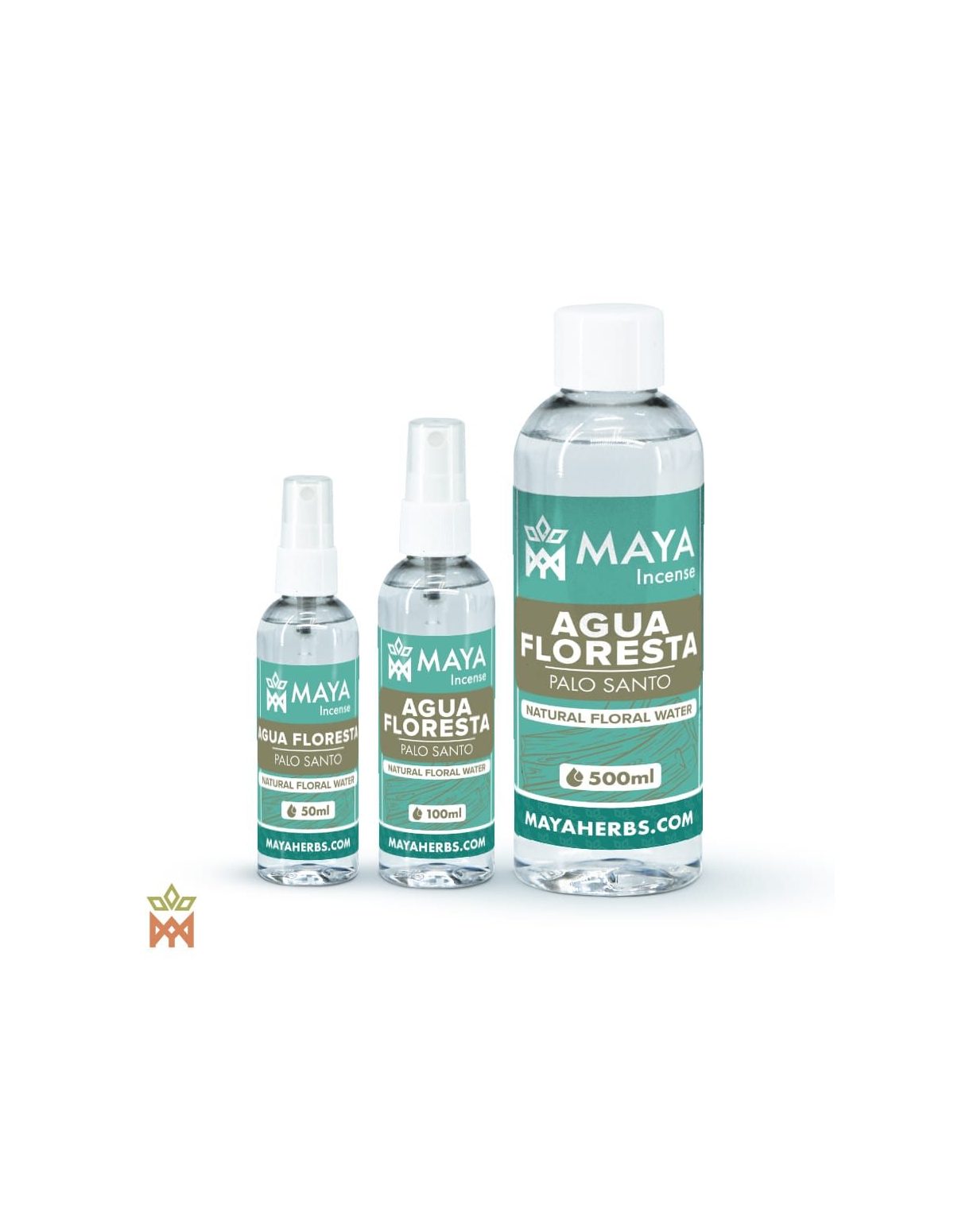 Eau florale de palo santo – Agua Floresta, Bursera graveolens – flacons de 50, 100 et 500 ml
