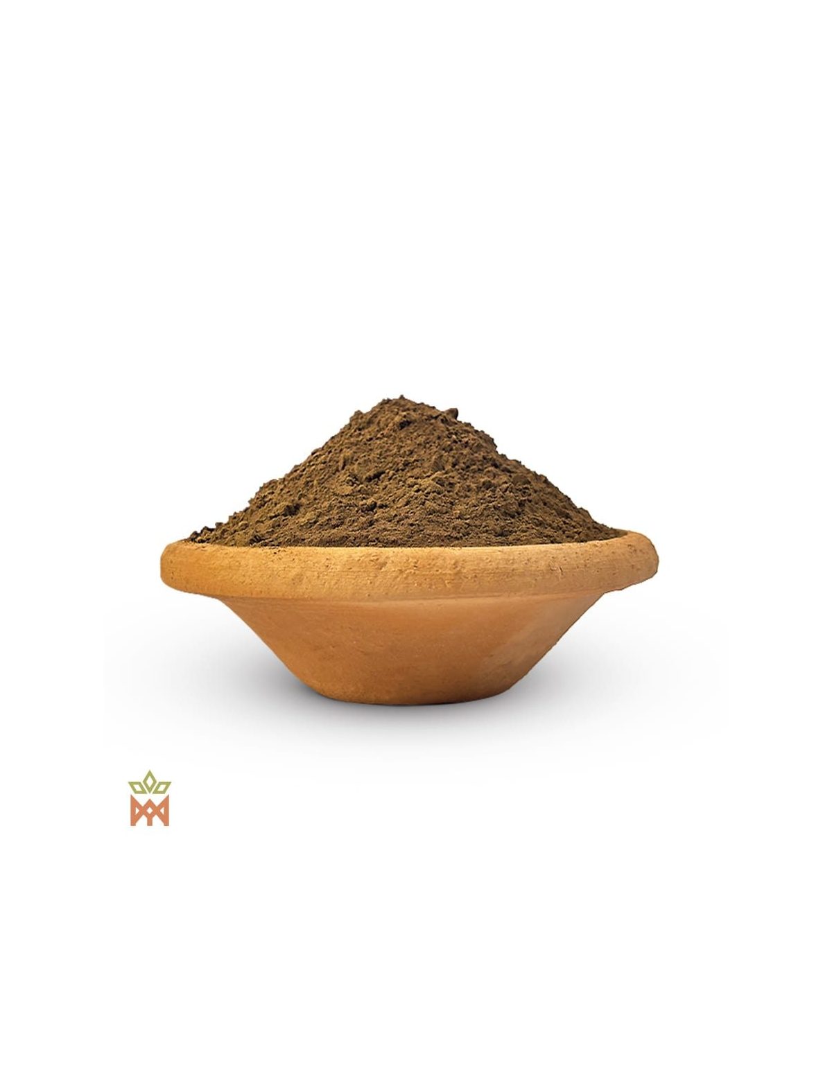 Mapacho Arapiraca du Brésil – Feuille en poudre, Nicotiana rustica – poudre dans une coupelle en terre cuite