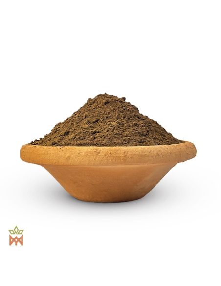 Mapacho Arapiraca du Brésil – Feuille en poudre, Nicotiana rustica – poudre dans une coupelle en terre cuite