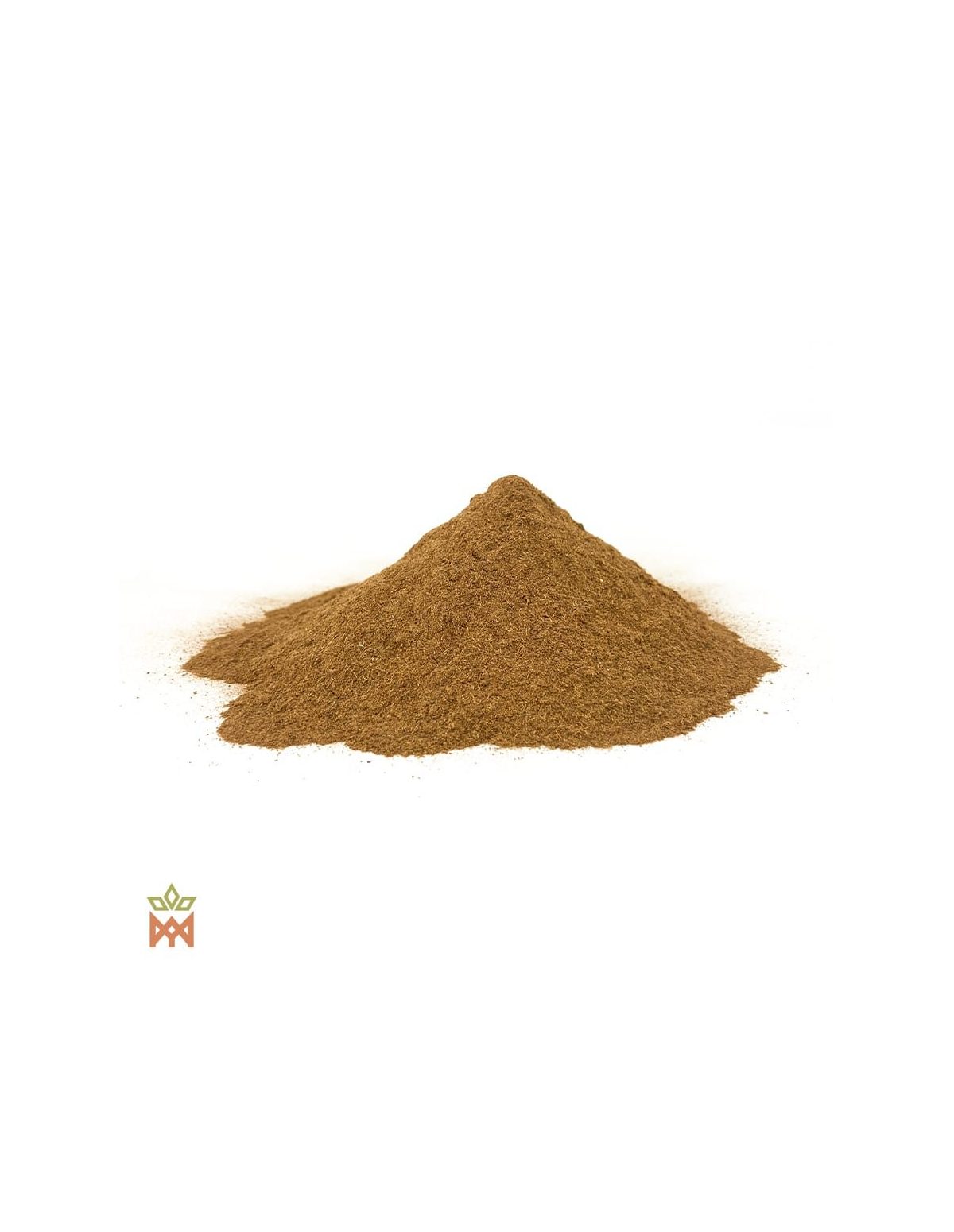 Bobinsana du Pérou – Écorce en poudre, Calliandra angustifolia – tas de poudre d’écorce, détail