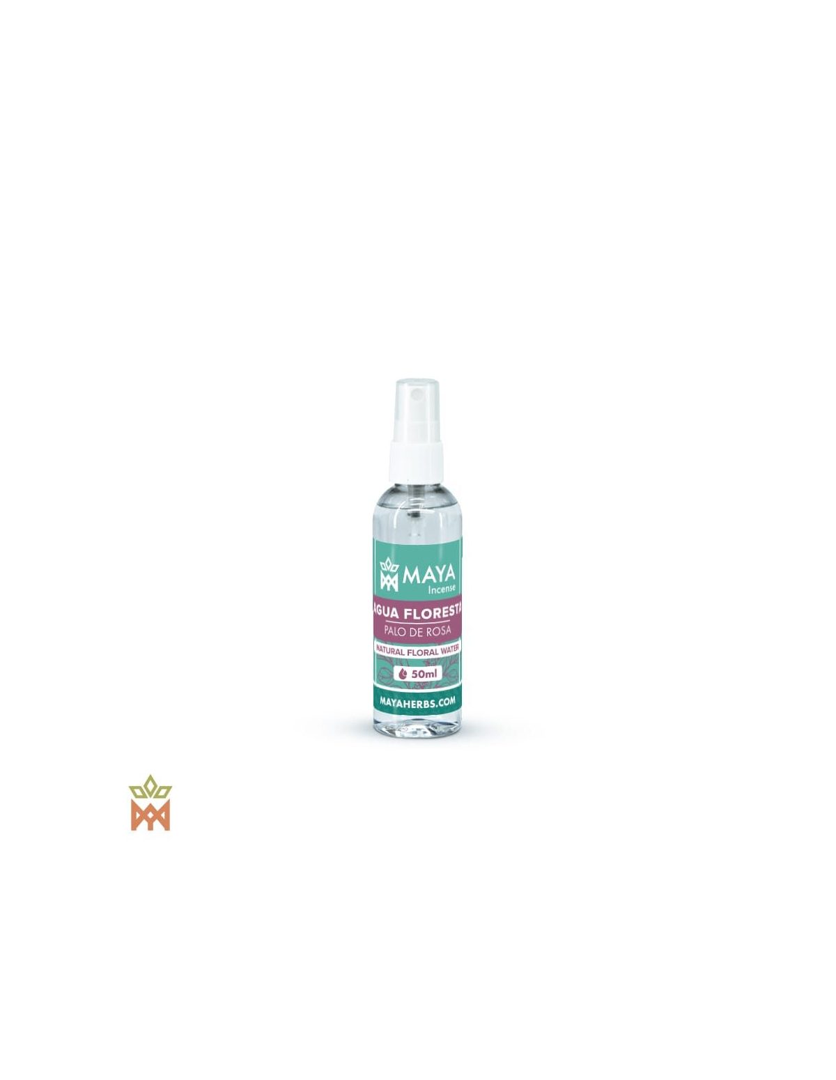 Eau florale de palo de rosa – Agua Floresta, Aniba rosaeodora – vaporisateur de 50 ml
