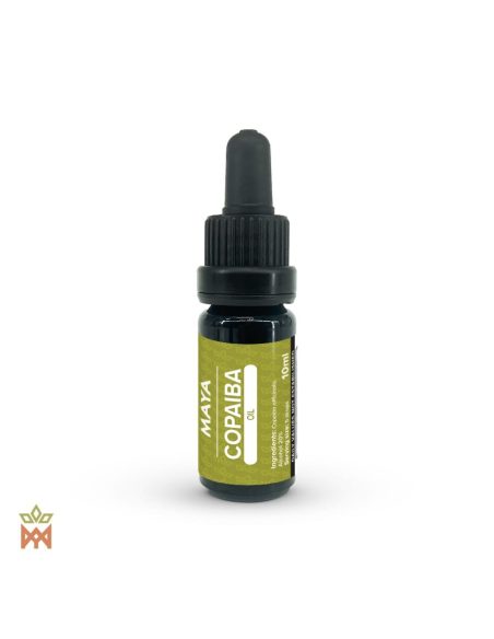 Huile de copaïba du Brésil (Copaiba officinalis) – flacon compte-gouttes Maya de 10 ml