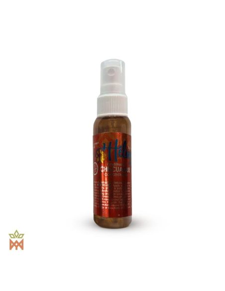 Chilcuague du Mexique – Extrait en spray 60 ml, Heliopsis longipes – flacon à bouchon spray blanc