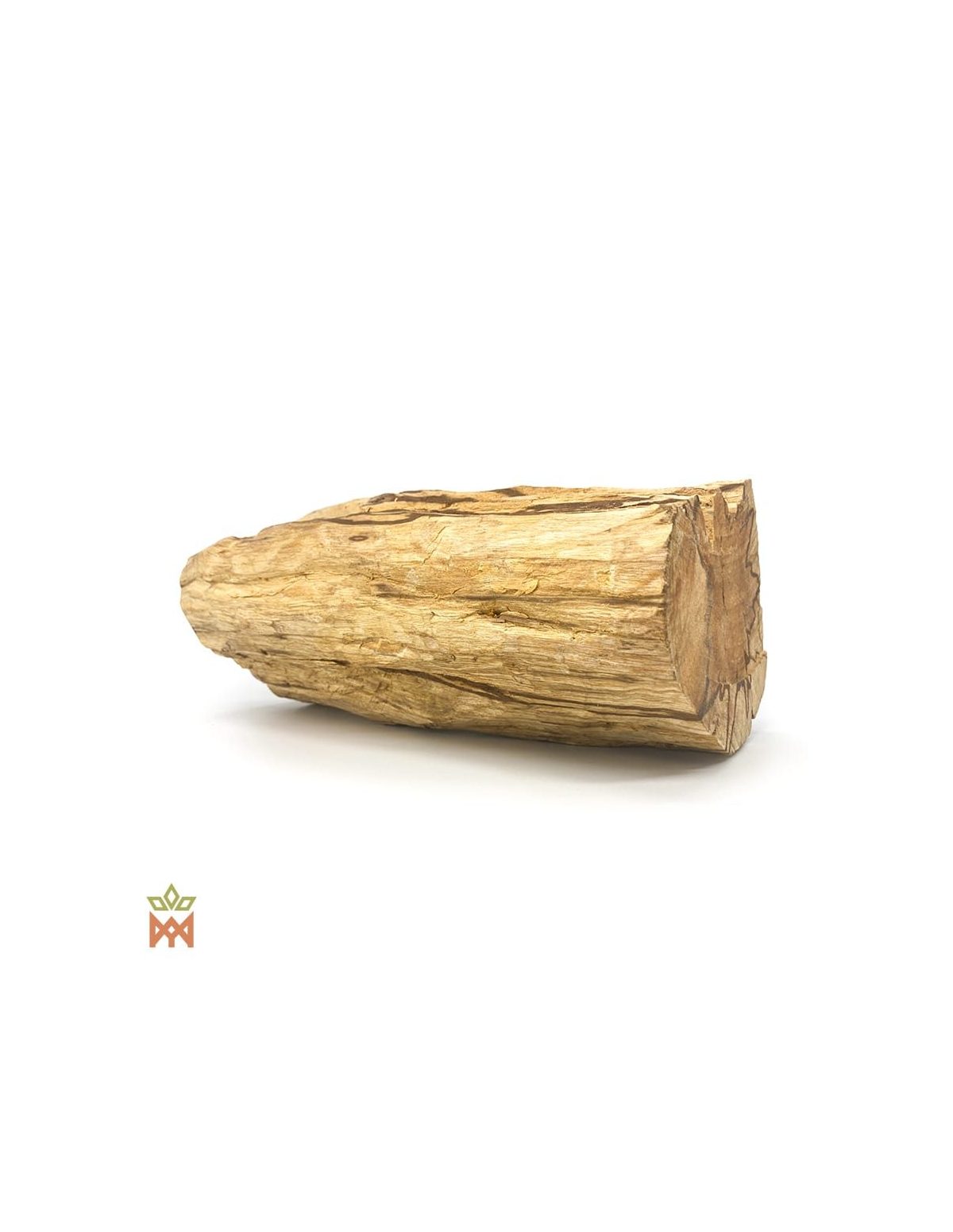 Palo santo du Pérou – Bûches de bois, Bursera graveolens – tronçon de bûche à l’extrémité sciée