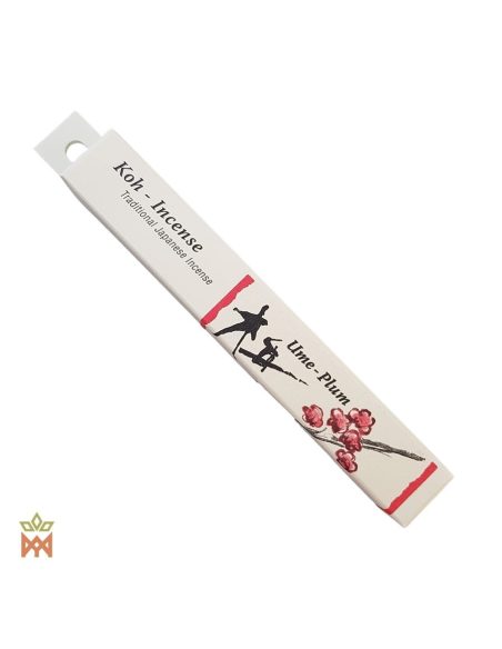Koh Shoyeido du Japon – Bâtons d’encens Moku ou Kusa – boîte Koh, vue de face