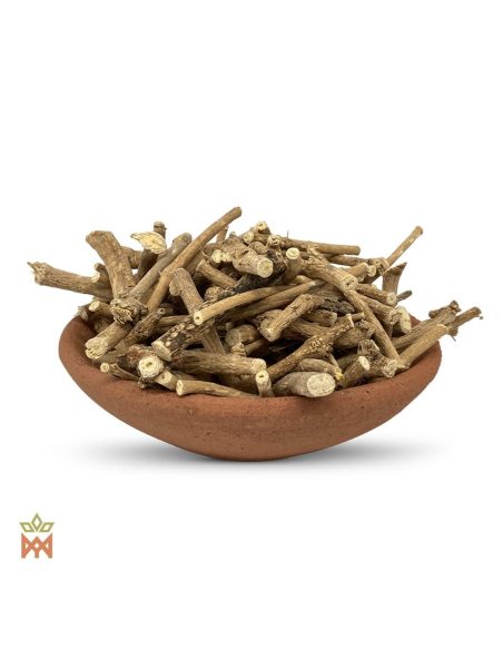 Racine des rêves (Silene capensis) – racines entières séchées dans une coupelle en terre cuite