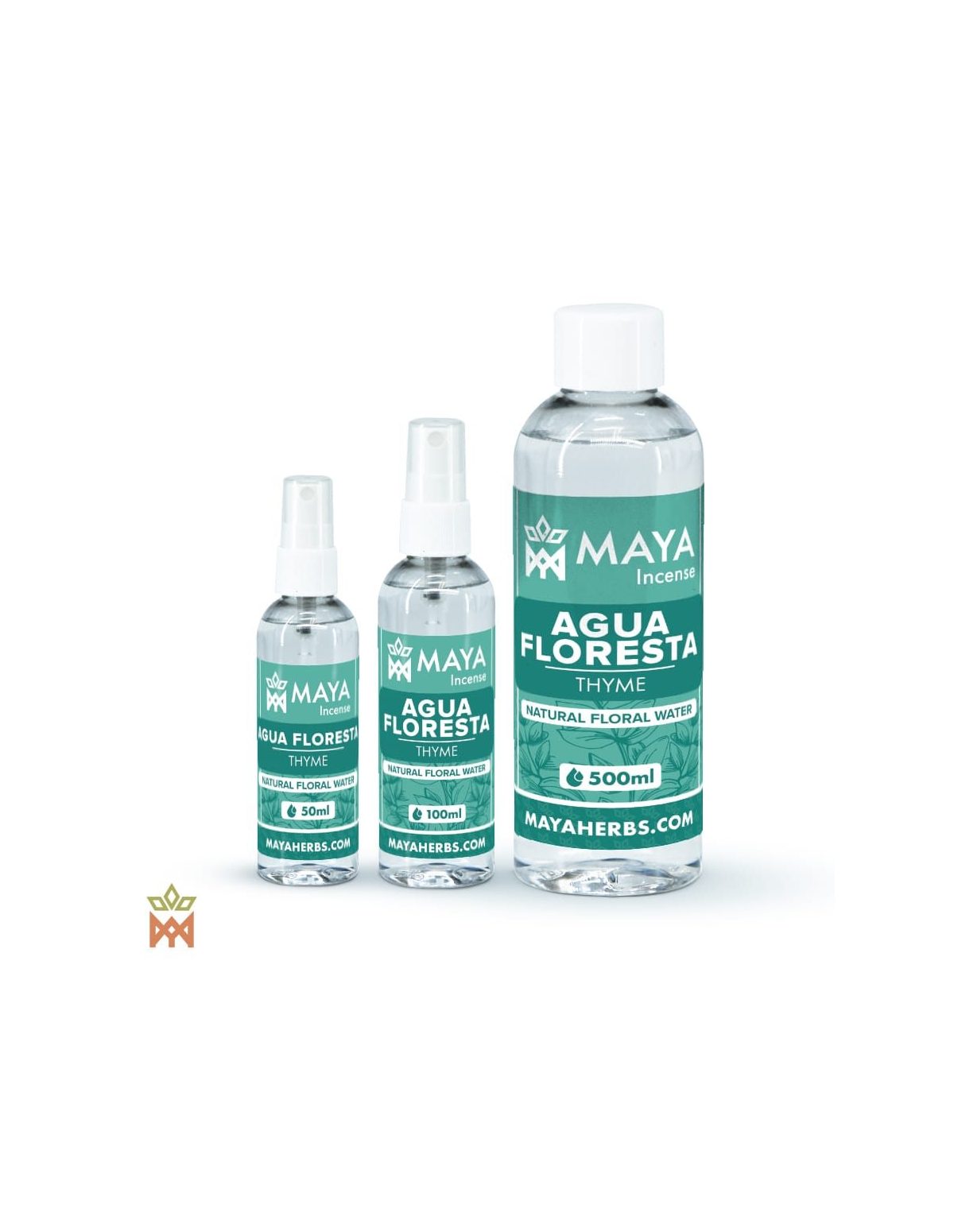 Eau florale de thym – Agua Floresta des Pays-Bas – flacons de 50, 100 et 500 ml