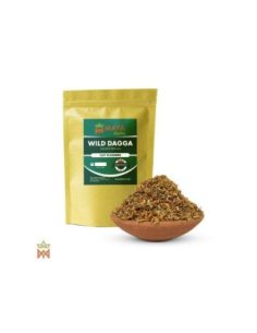 Wild dagga d’Afrique du Sud – fleurs en coupe fine,...