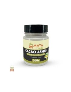 Cendre d’écorce de cacao du Brésil – Poudre fine,...