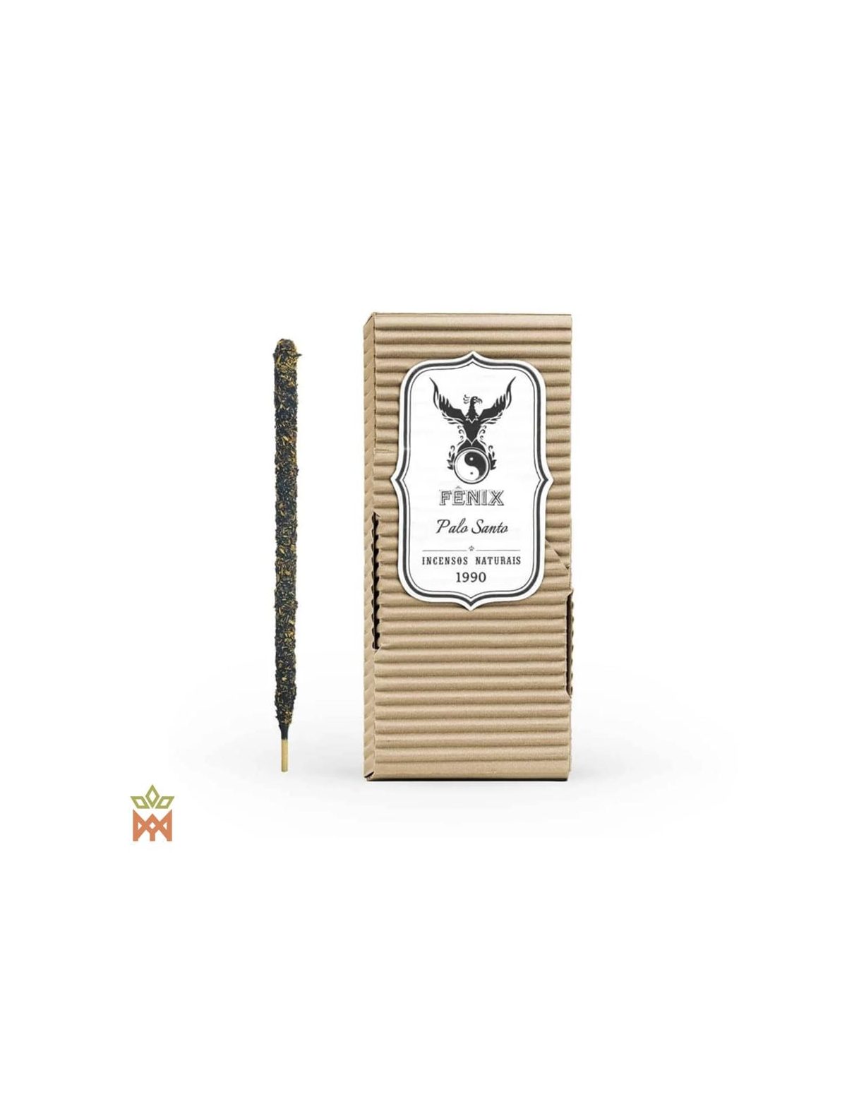 Palo santo Fenix du Brésil – Bâtons d’encens, Bursera graveolens – boîte et bâton seul