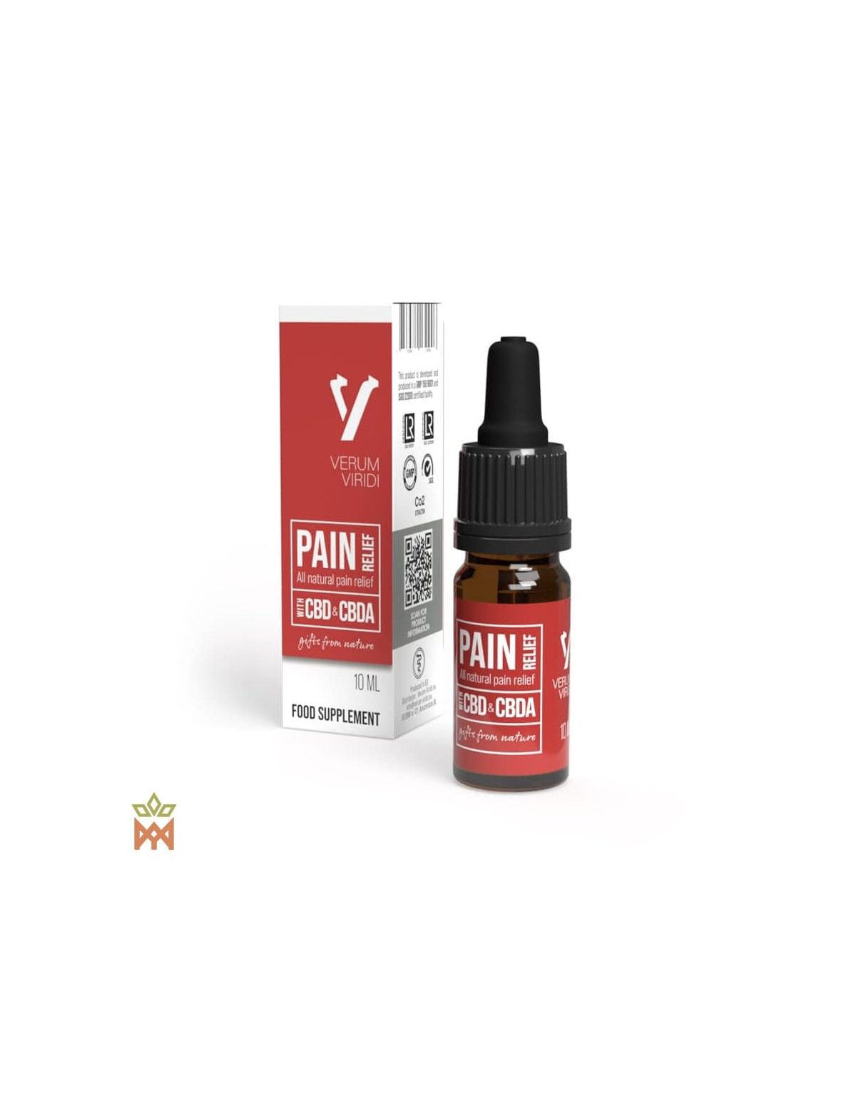 Mélange Verum Viridi au magnolia, 10 ml – étui et flacon compte-gouttes