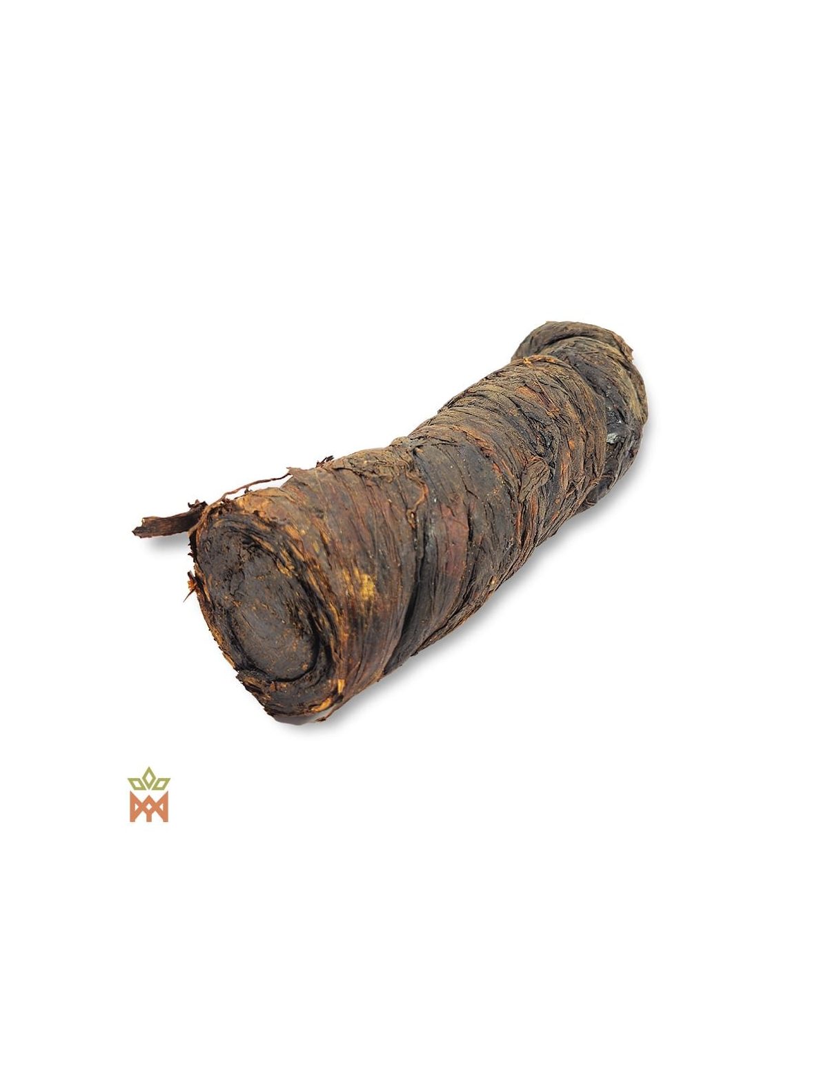 Mapacho d’Arapiraca du Brésil – Rouleau de feuilles, Nicotiana rustica – rouleau seul, extrémités en feuilles