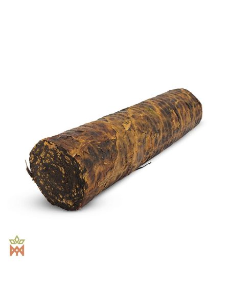 Mapacho Mói du Brésil – Rouleau de feuilles, Nicotiana rustica – rouleau seul, vue de côté