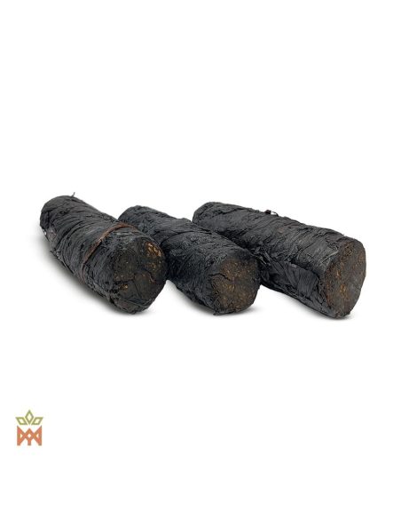 Tabac Sabiá du Brésil – Rouleau de feuilles, Nicotiana rustica – trois rouleaux alignés