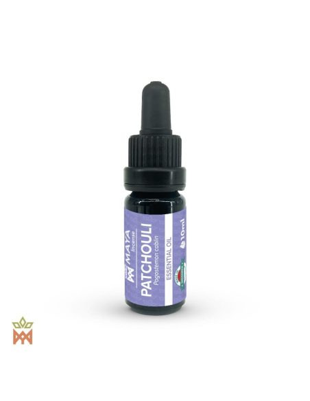 Patchouli d’Indonésie – flacon compte-gouttes Maya Incense de 10 ml, mention Made in Indonesia
