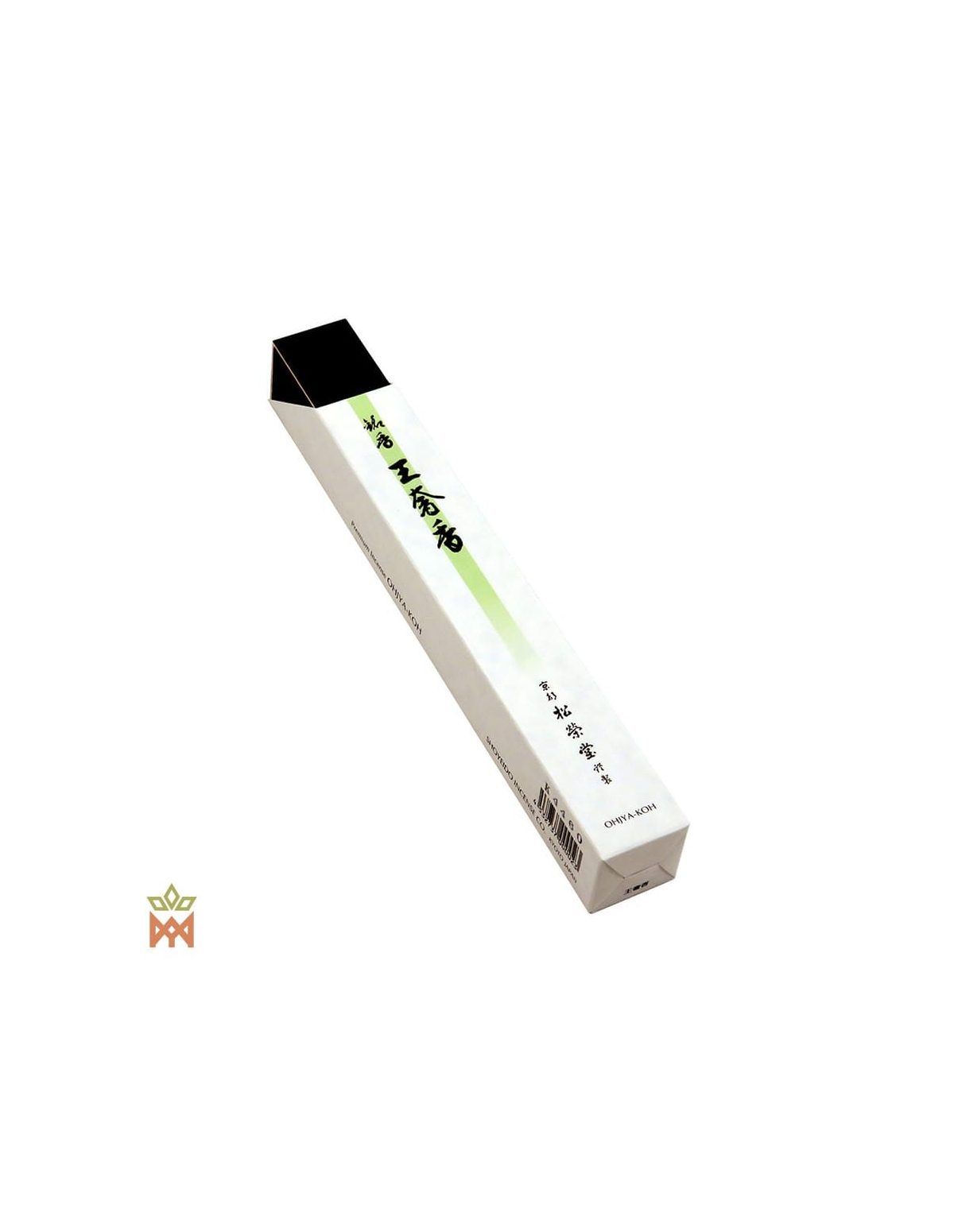 Encens Shoyeido King’s Aroma (Ohjya-Koh) – boîte blanche à bande verte