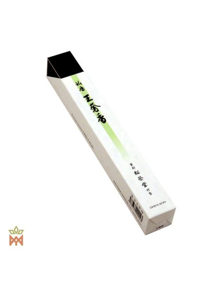 Encens Shoyeido King’s Aroma (Ohjya-Koh) – boîte blanche à bande verte