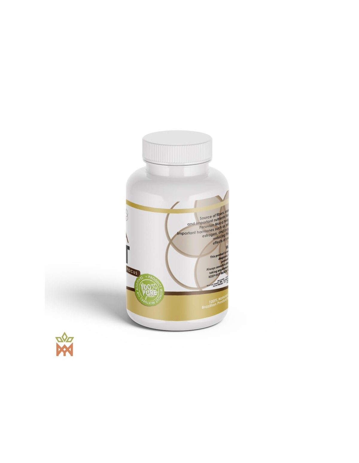 Maca du Pérou en gélules – pot Phytolumiar, panneau latéral