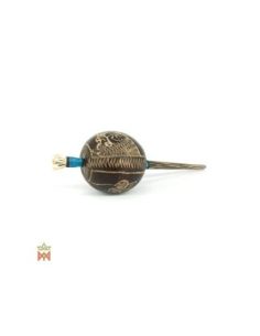 Maraca péruvienne en calebasse – Hochet artisanal
