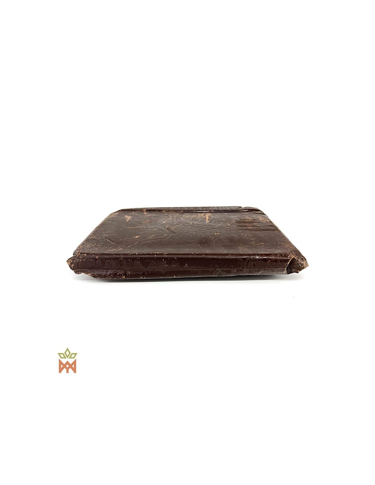 Cacao criollo du Pérou, bloc de 5 kg – vue de profil