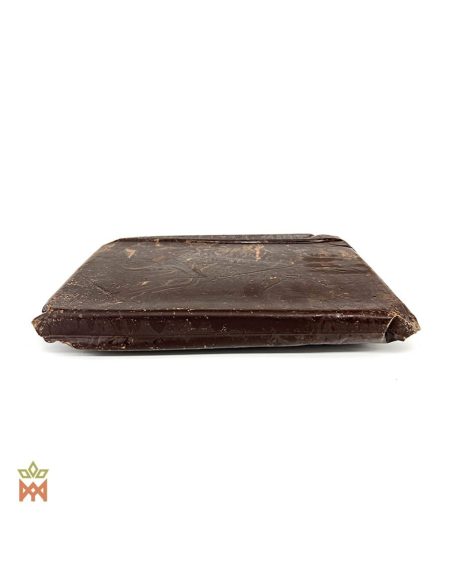 Cacao criollo du Pérou, bloc de 5 kg – vue de profil