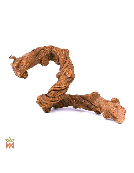 Caupuri du Brésil – Liane entière décorative, Banisteriopsis caapi – pièce de liane torsadée en forme de S