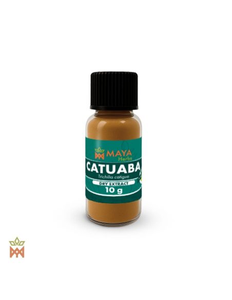 Catuaba du Brésil – Extrait sec, Trichilia catigua – flacon en verre marqué 10 g