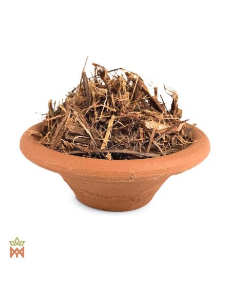 Griffe de chat (Uncaria tomentosa) – fibres de liane dans une coupelle