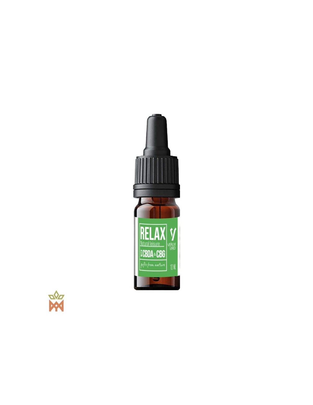 Teinture florale CBD + CBDA – flacon compte-gouttes Verum Viridi de 10 ml
