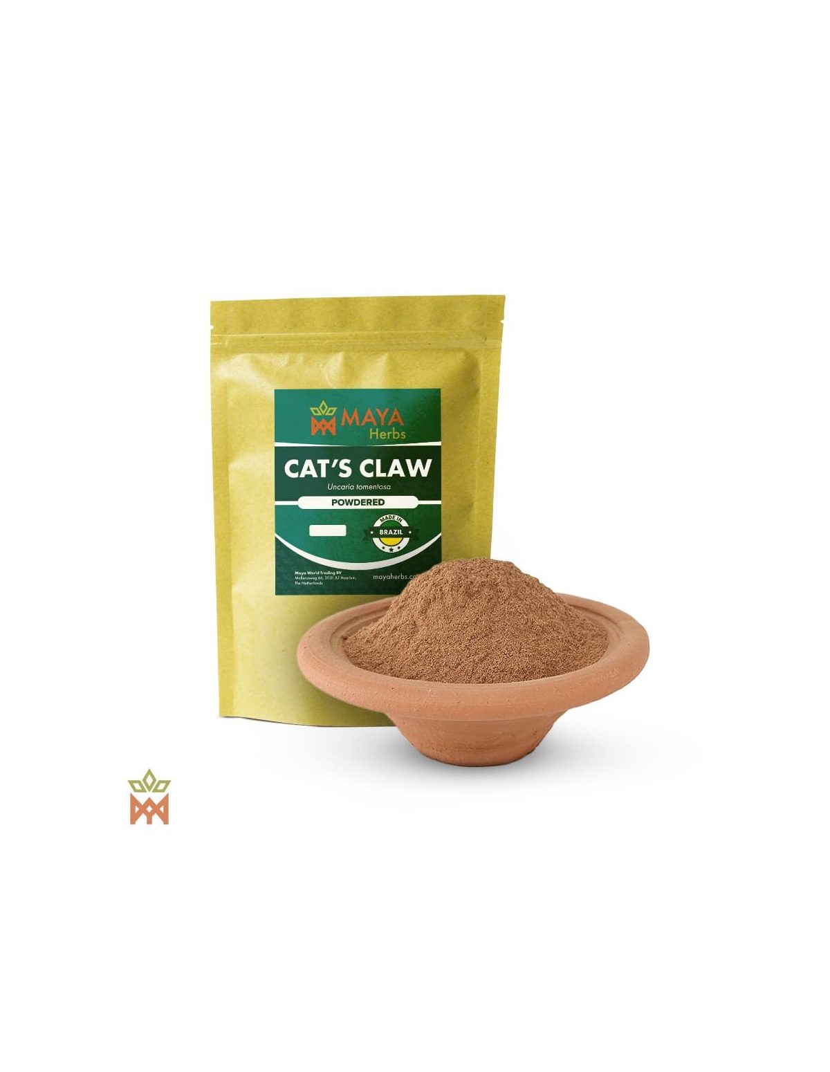 Griffe de chat du Brésil (Uncaria tomentosa) – sachet Maya Herbs et liane en poudre