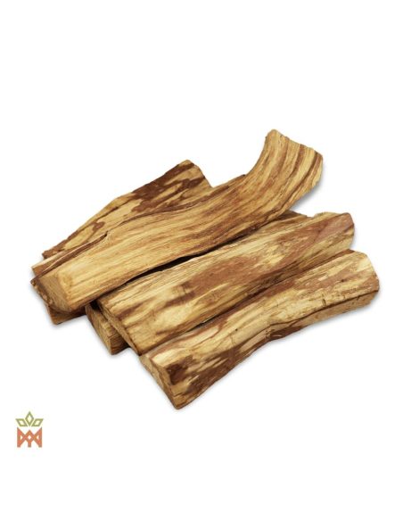 Palo santo du Pérou – Gros bâtonnets de bois, Bursera graveolens – pile de gros bâtonnets, détail