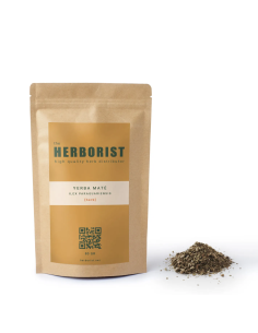 Yerba maté (Ilex paraguariensis) – feuilles finement coupées