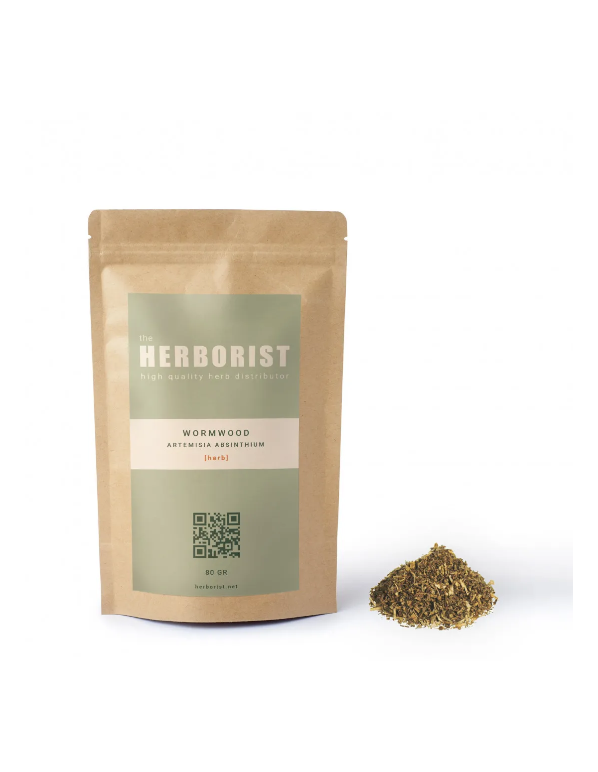 Armoise absinthe (Artemisia absinthium) – herbe coupée – sachet Herborist et herbe