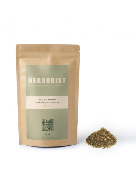 Armoise absinthe (Artemisia absinthium) – herbe coupée – sachet Herborist et herbe
