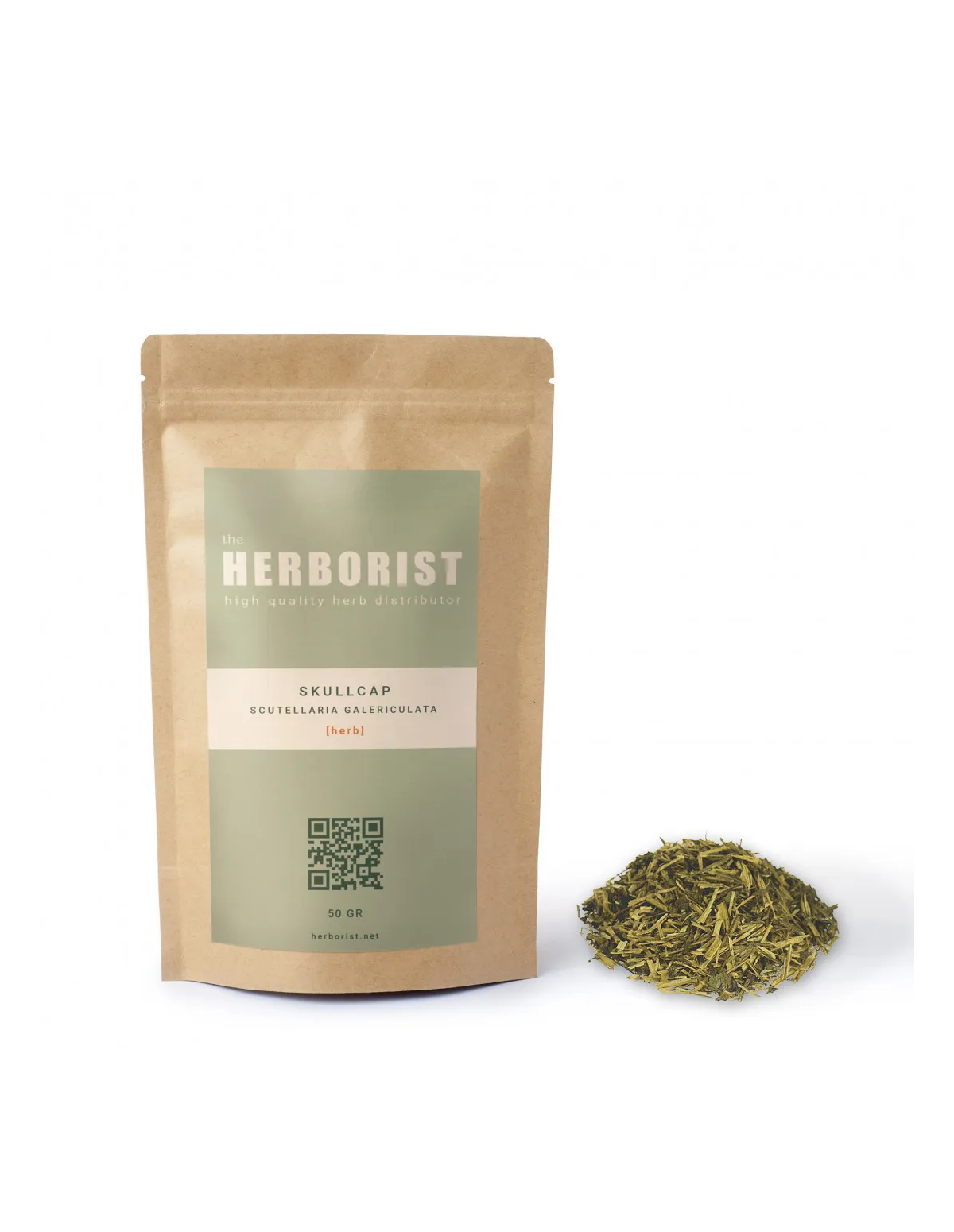 Scutellaire casquée (Scutellaria galericulata) – plante séchée – sachet Herborist et plante coupée