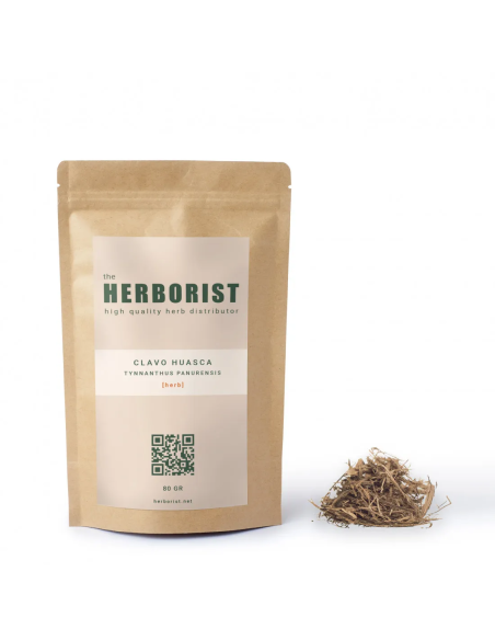 Clavo huasca (Tynanthus panurensis) – herbe coupée – sachet Herborist et morceaux coupés
