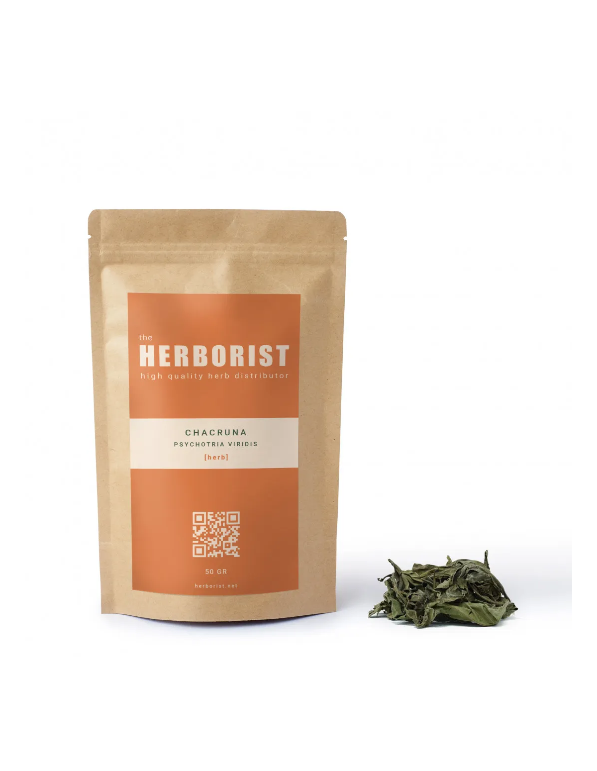 Chacruna – Psychotria viridis – sachet Herborist et feuilles séchées