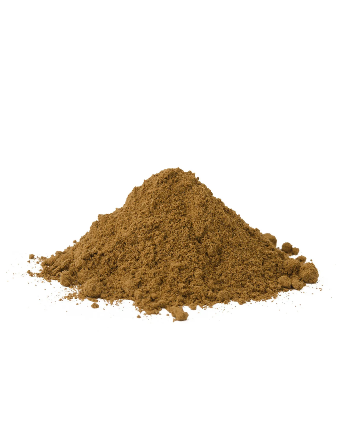 Guarana – Paullinia cupana – poudre de graines, vue de détail